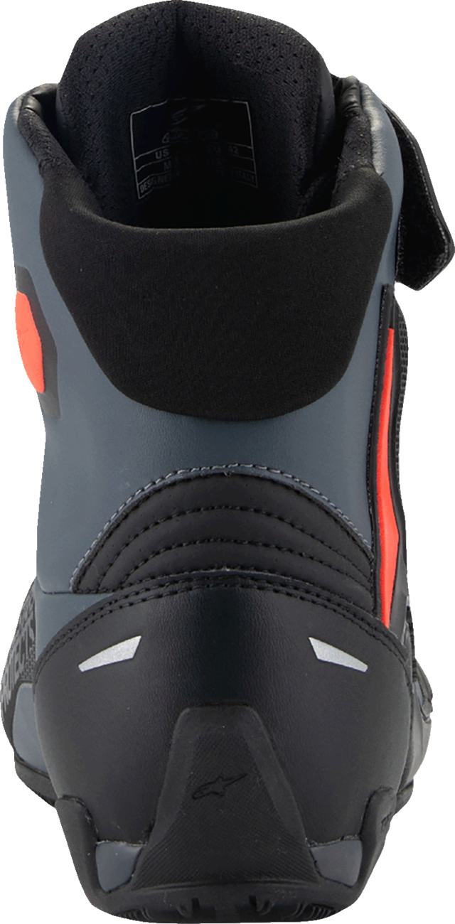ALPINESTARS Faster-4 Shoes - Black/Gray/Red - US 7