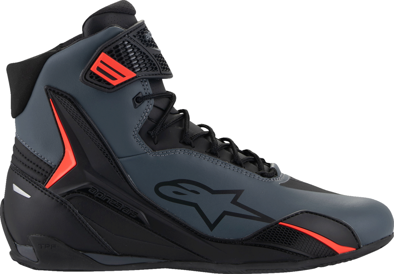 ALPINESTARS Faster-4 Shoes - Black/Gray/Red - US 7