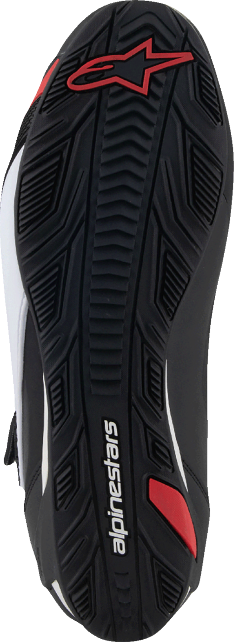 ALPINESTARS Faster-4 Shoes - Black/White/Red - US 8