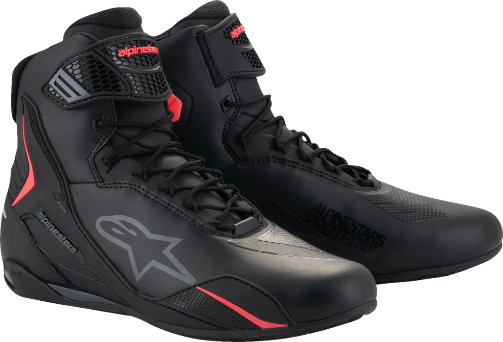 ALPINESTARS Stella Faster-4 Shoes - Black/Pink - US 5