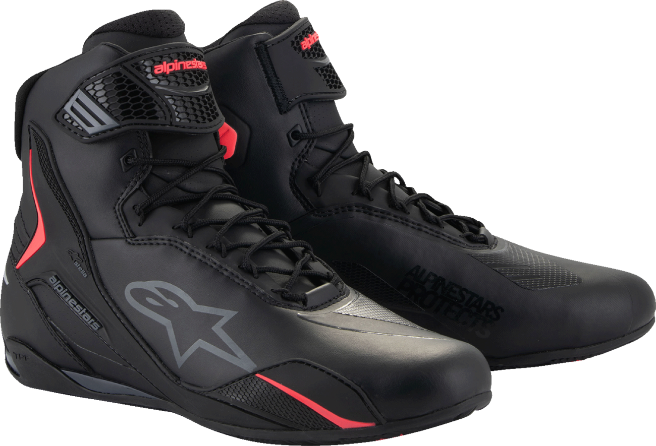 ALPINESTARS Stella Faster-4 Shoes - Black/Pink - US 5
