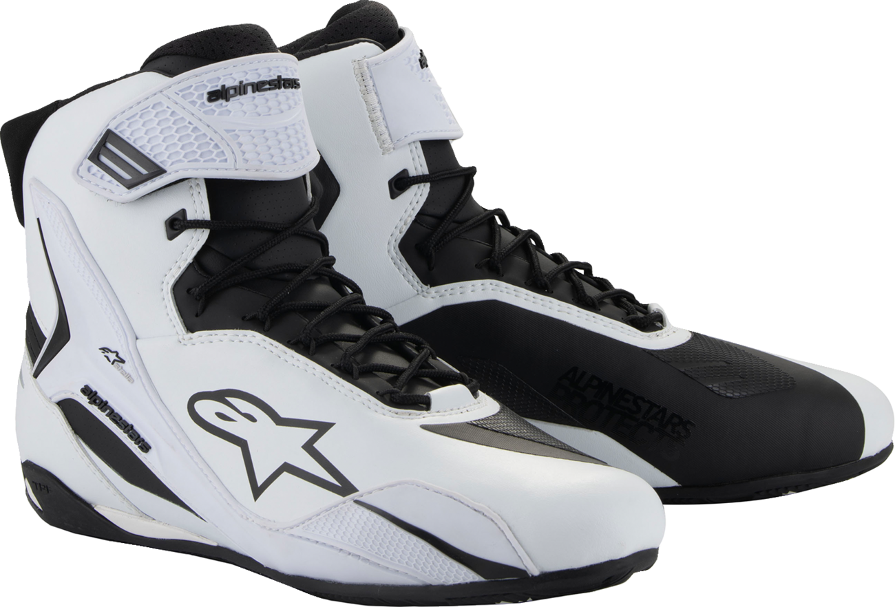 ALPINESTARS Stella Faster-4 Shoes - White/Black - US 6
