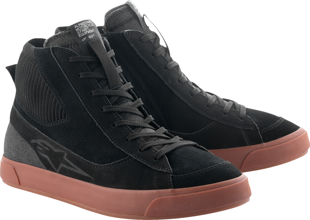 ALPINESTARS Stated Shoes - Black/Gum - US 8 / EU 40.5