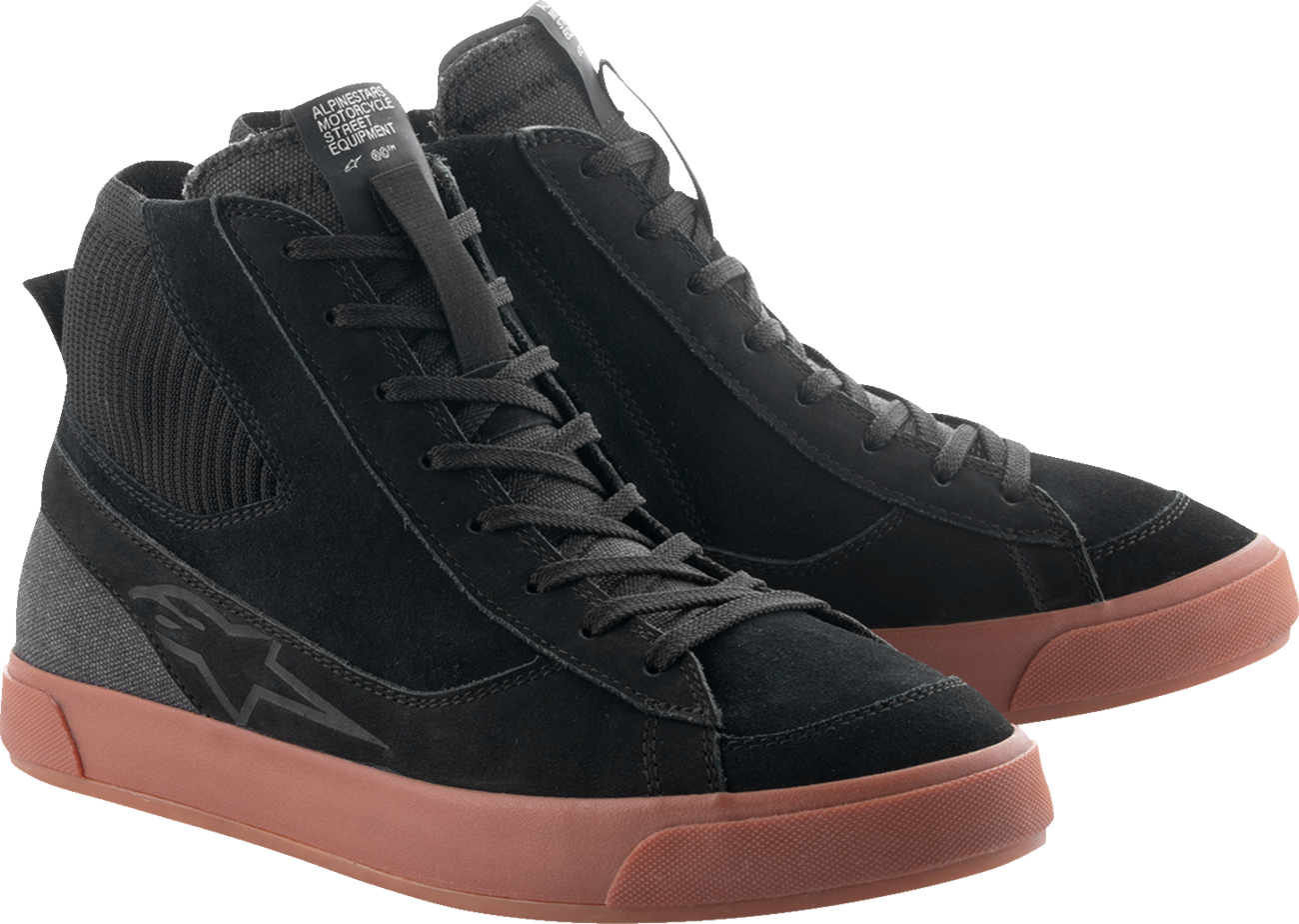ALPINESTARS Stated Shoes - Black/Gum - US 8 / EU 40.5