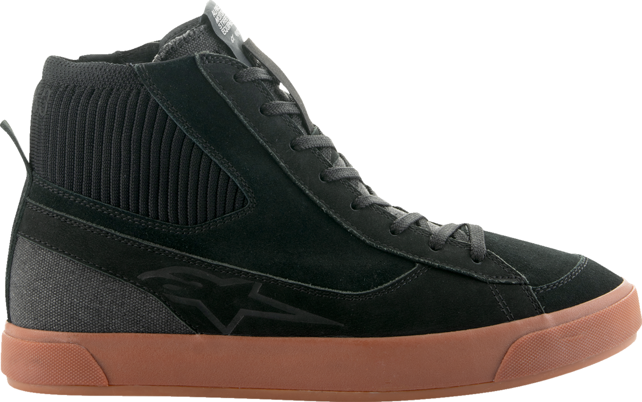 ALPINESTARS Stated Shoes - Black/Gum - US 8 / EU 40.5