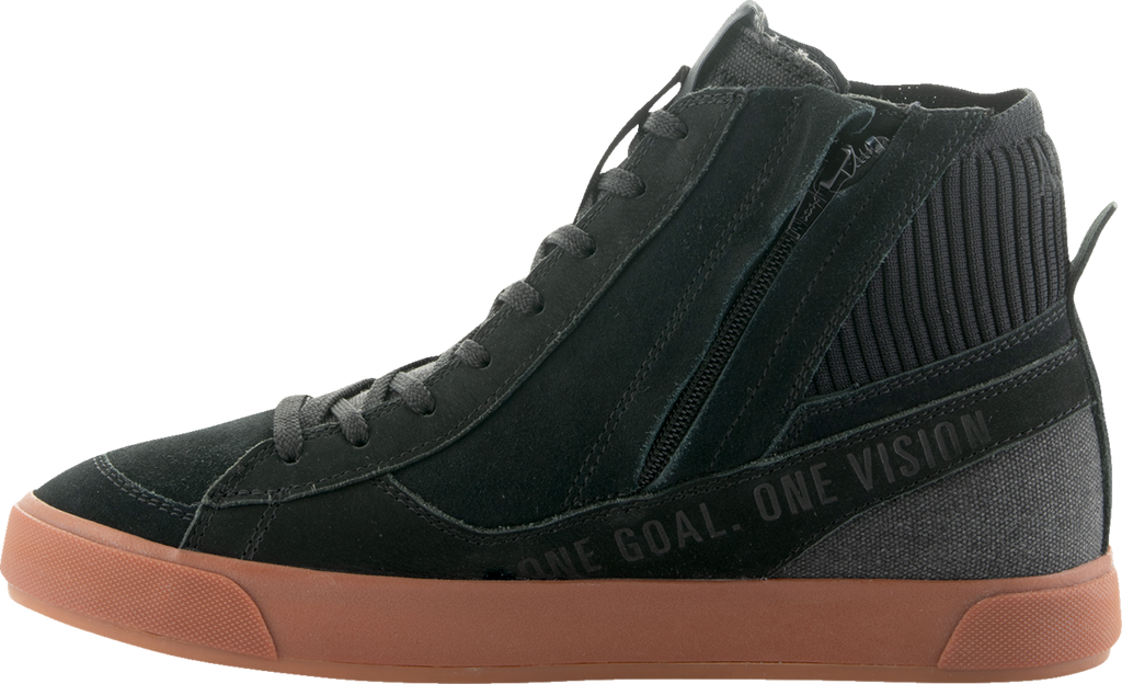 ALPINESTARS Stated Shoes - Black/Gum - US 8 / EU 40.5