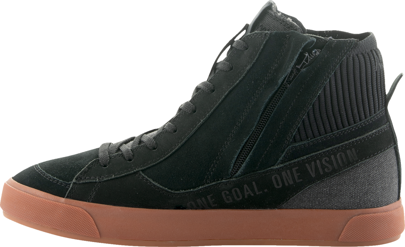 ALPINESTARS Stated Shoes - Black/Gum - US 8 / EU 40.5