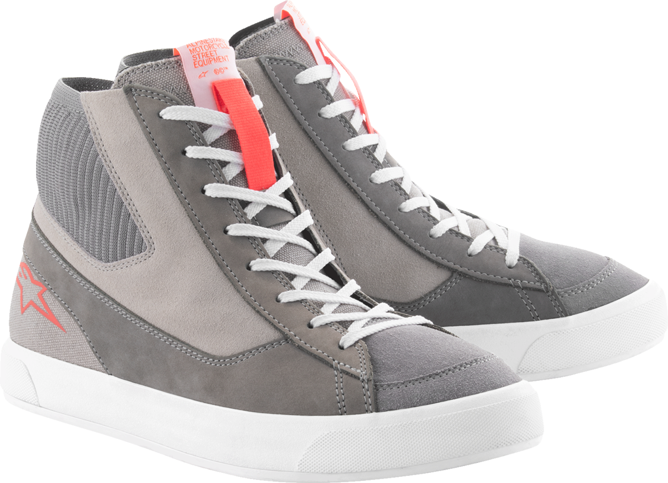ALPINESTARS Stated Shoes - Gray/Red/White - US 10.5 / EU 43.5