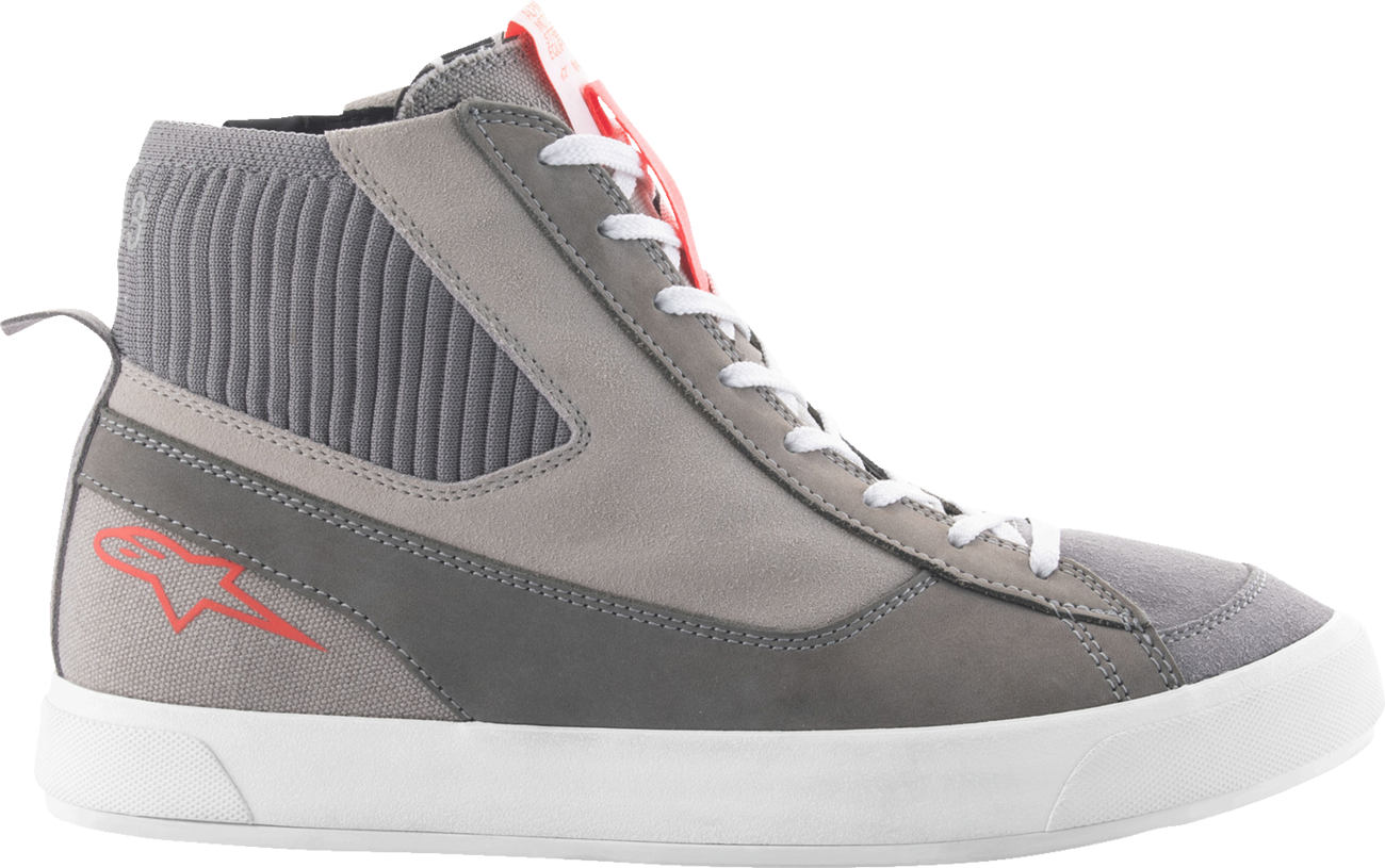 ALPINESTARS Stated Shoes - Gray/Red/White - US 10.5 / EU 43.5