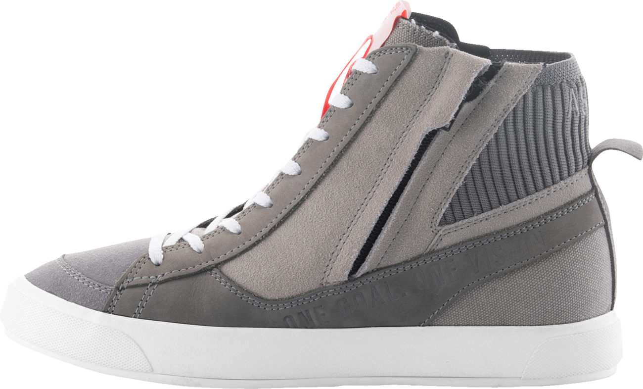ALPINESTARS Stated Shoes - Gray/Red/White - US 10.5 / EU 43.5