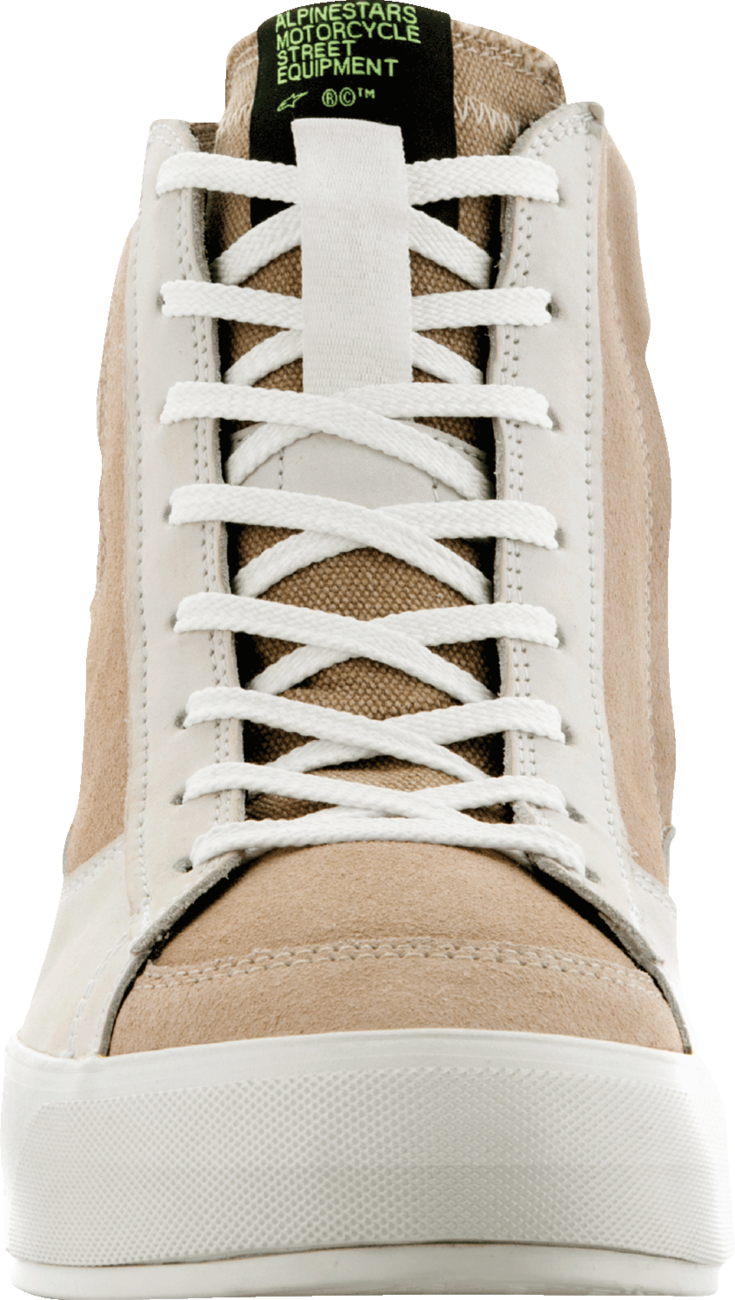 ALPINESTARS Stella Stated Podium Shoes - White/Brown - US 5 / EU 36