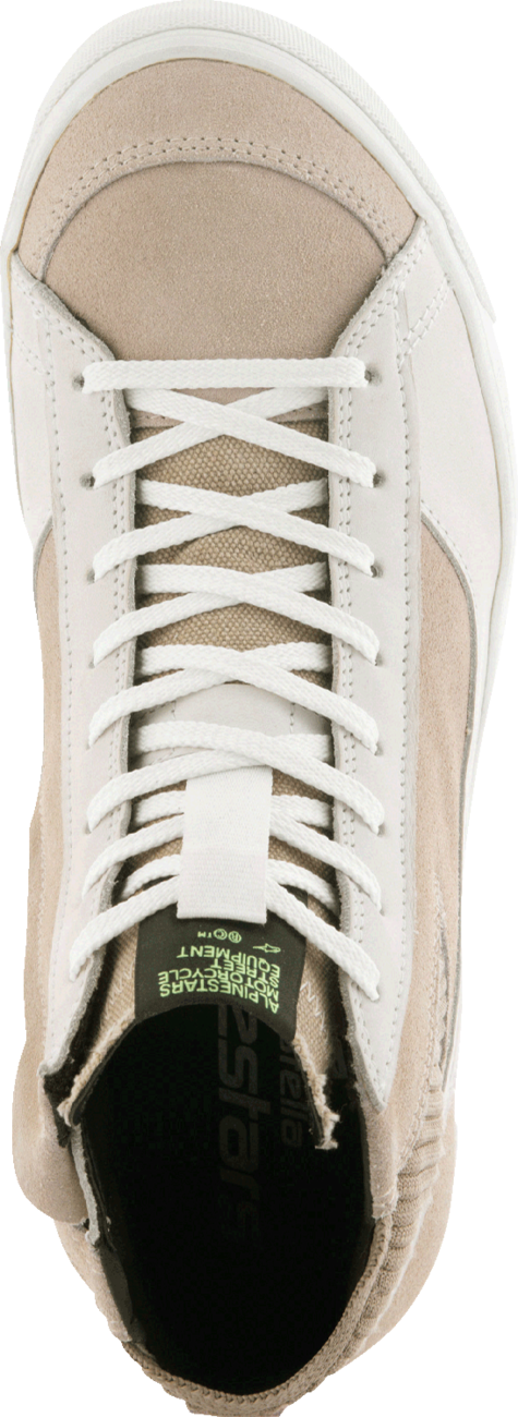 ALPINESTARS Stella Stated Podium Shoes - White/Brown - US 5 / EU 36