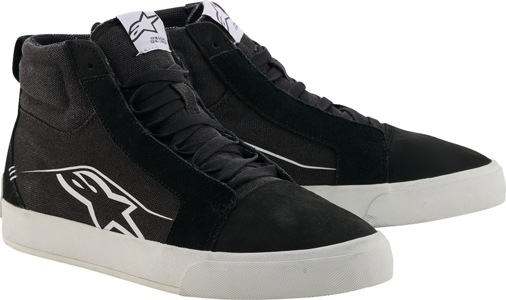 ALPINESTARS Ride-63 Canvas Shoes - Black/White - US 7