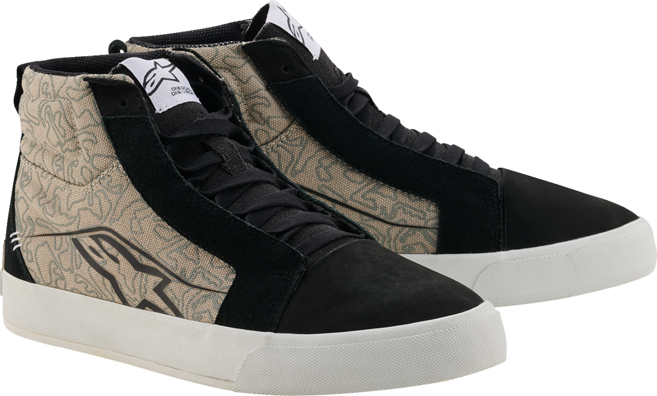 ALPINESTARS Ride-63 Canvas Shoes - Black/Cool Gray/White - US 7