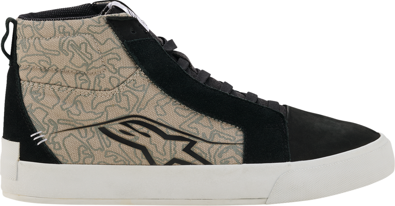 ALPINESTARS Ride-63 Canvas Shoes - Black/Cool Gray/White - US 7