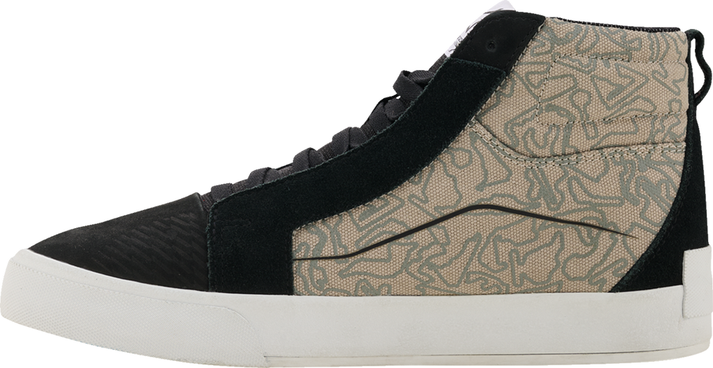 ALPINESTARS Ride-63 Canvas Shoes - Black/Cool Gray/White - US 7