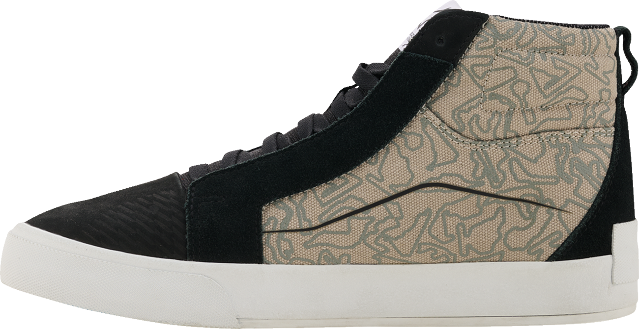 ALPINESTARS Ride-63 Canvas Shoes - Black/Cool Gray/White - US 7