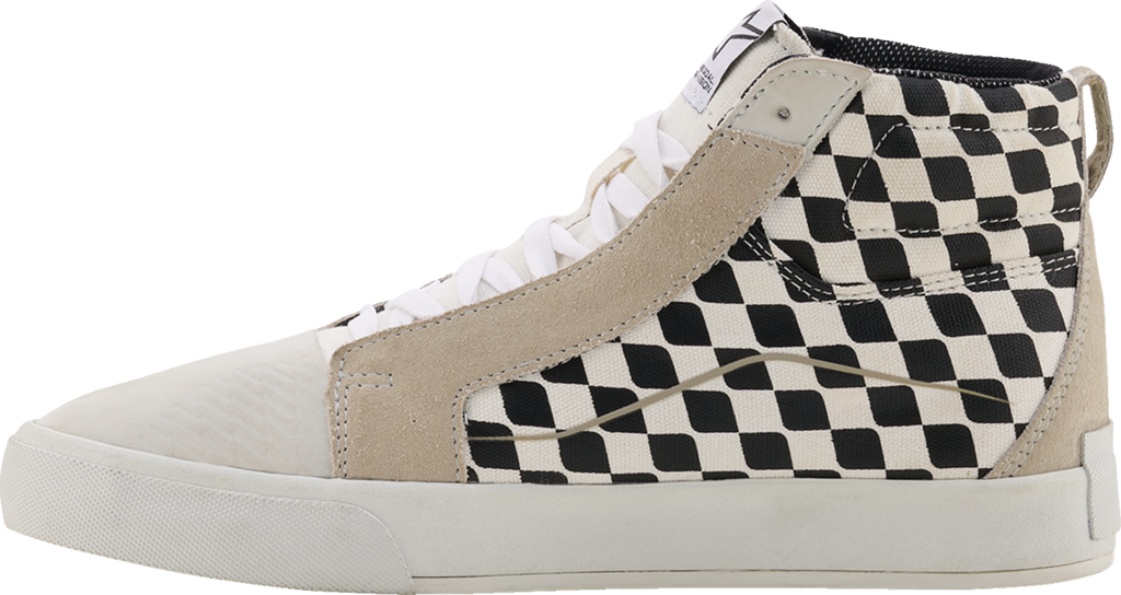 ALPINESTARS Ride-63 Canvas Shoes - White/Black/Chess - US 7