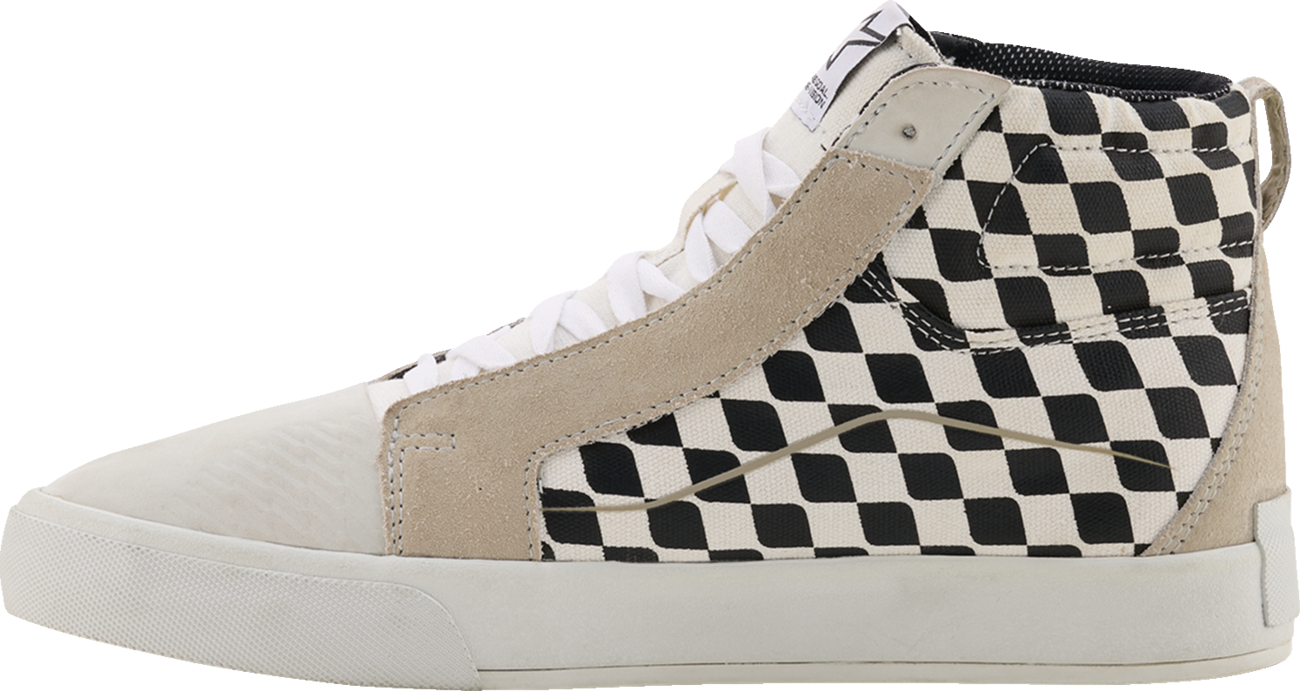 ALPINESTARS Ride-63 Canvas Shoes - White/Black/Chess - US 7