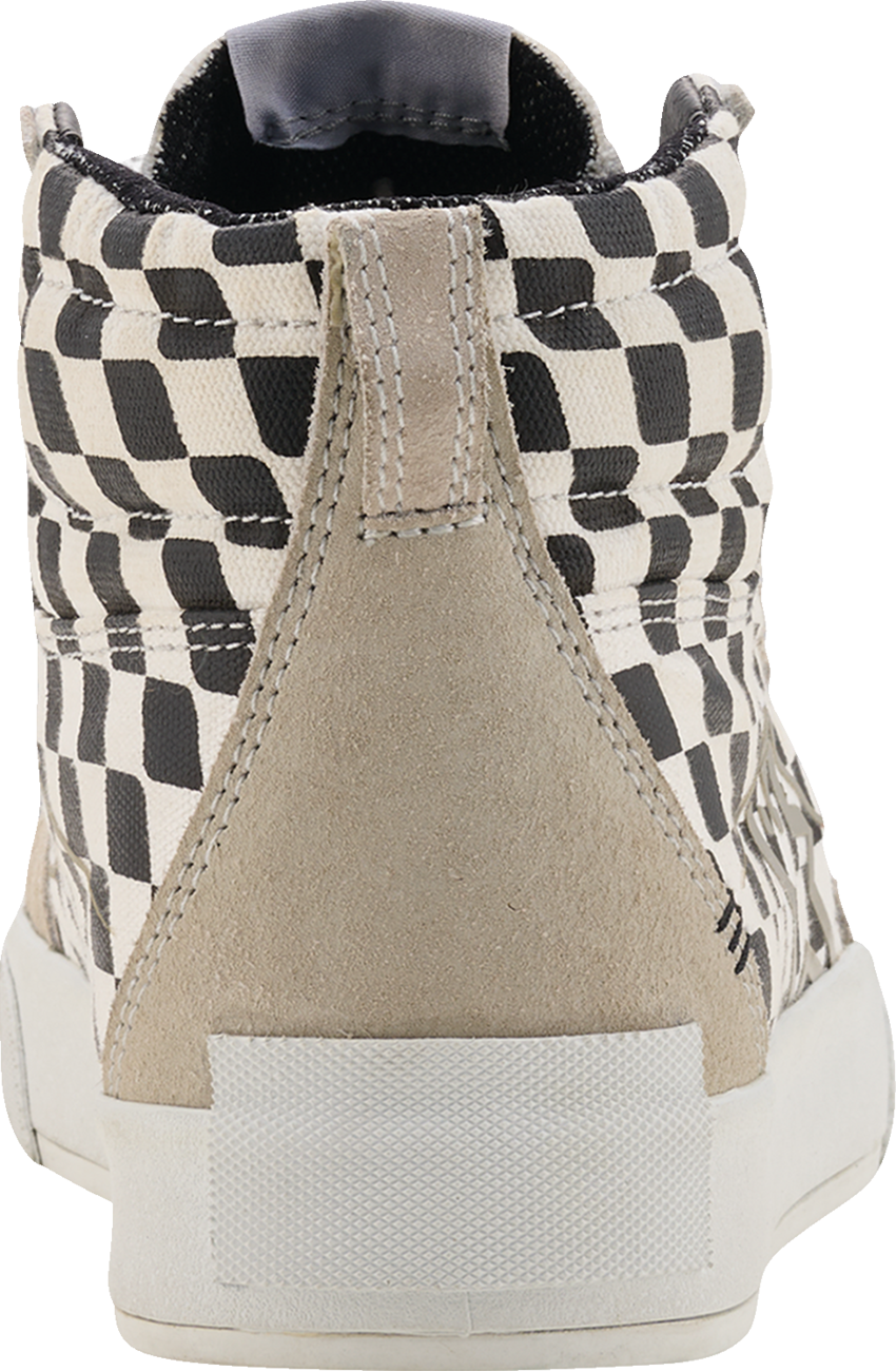 ALPINESTARS Ride-63 Canvas Shoes - White/Black/Chess - US 7