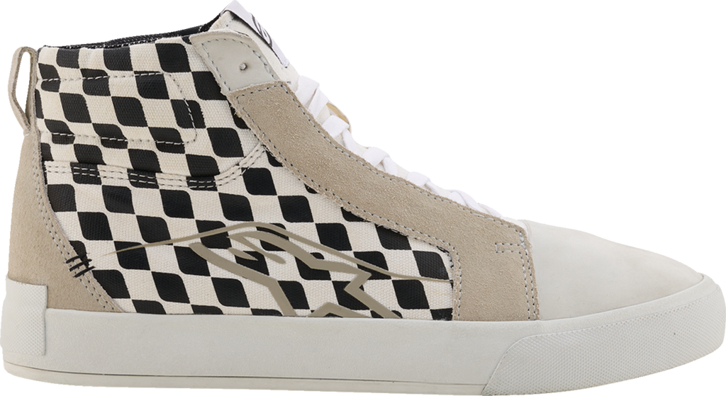 ALPINESTARS Ride-63 Canvas Shoes - White/Black/Chess - US 7