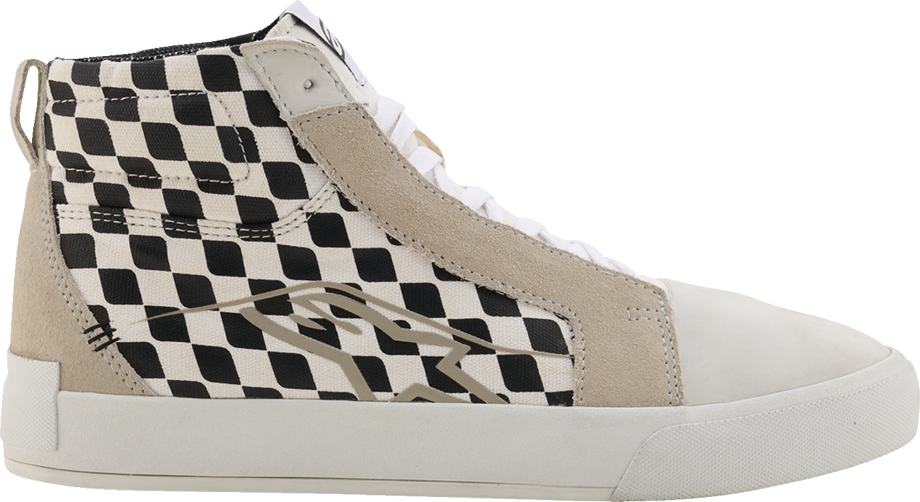 ALPINESTARS Ride-63 Canvas Shoes - White/Black/Chess - US 7