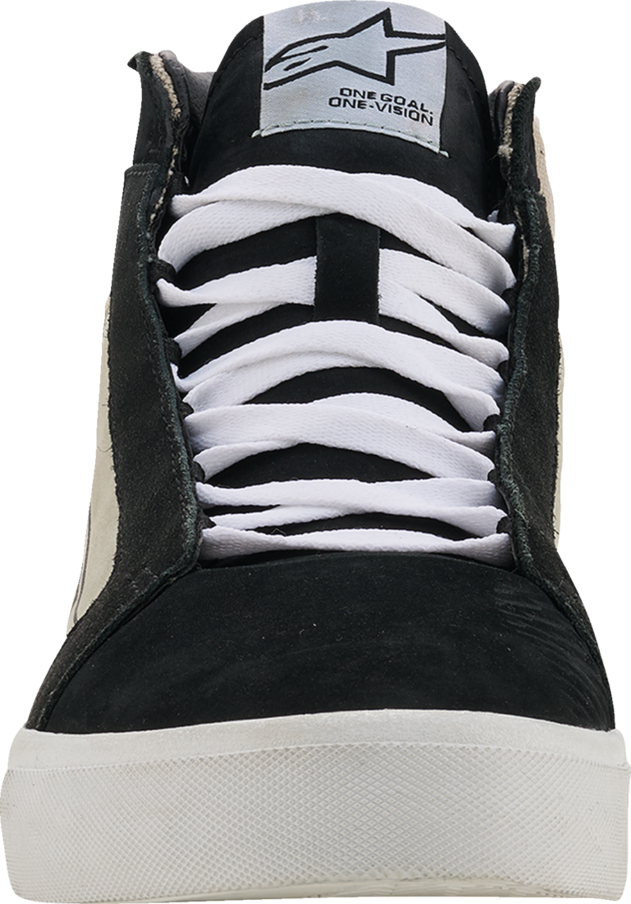 ALPINESTARS Ride-63 Leather Shoes - Black/Cool Gray/White - US 8
