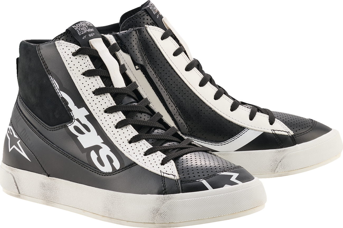 ALPINESTARS Stated Flair Shoes - Black/White - US 7