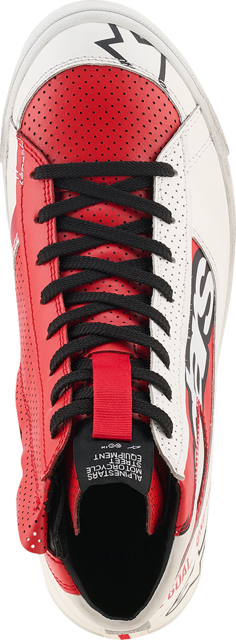 ALPINESTARS Stated Flair Shoes - White/Bright Red - US 7