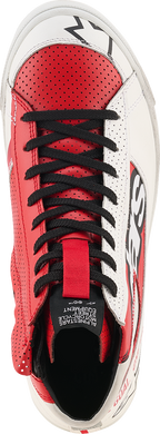 ALPINESTARS Stated Flair Shoes - White/Bright Red - US 7