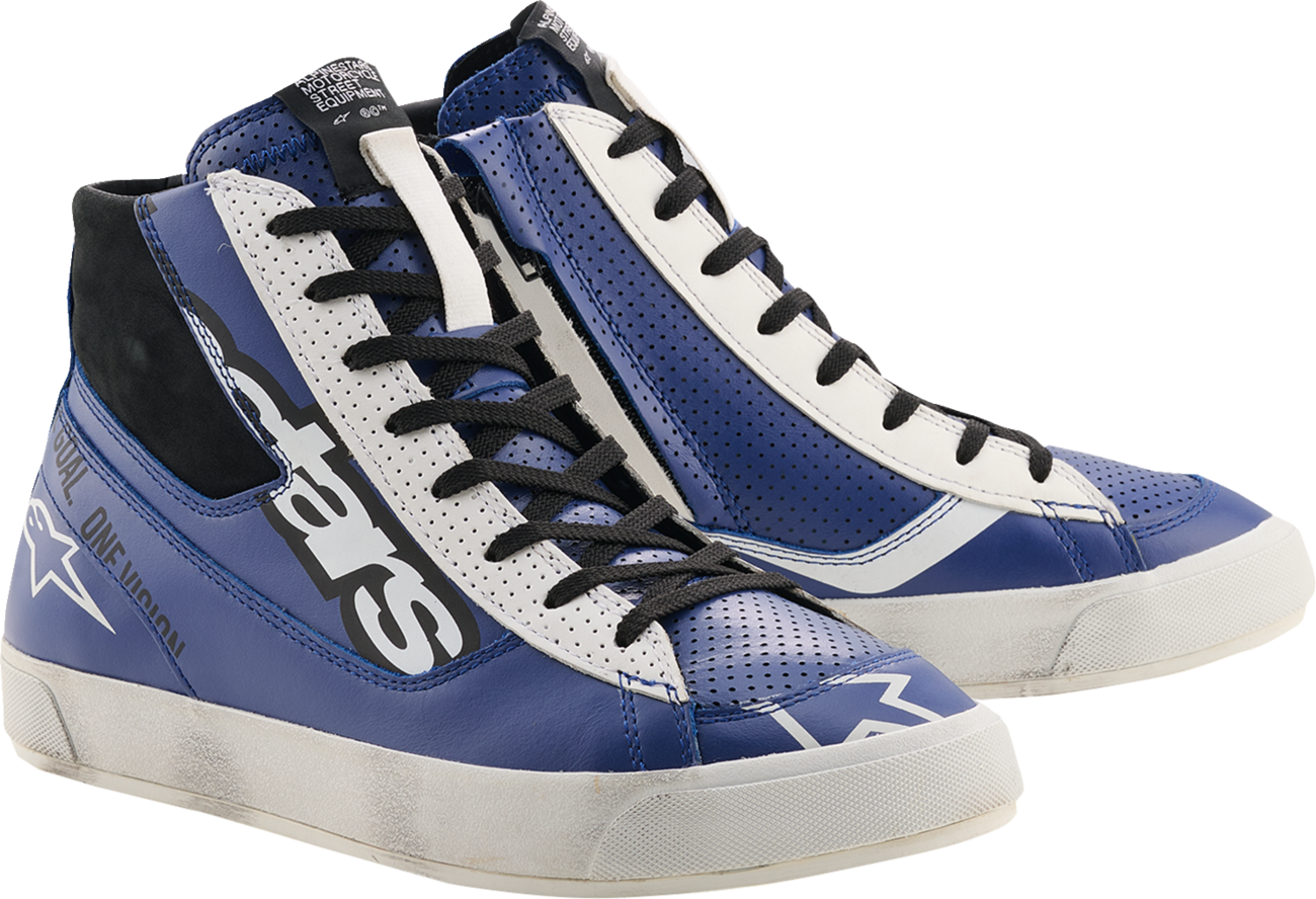 ALPINESTARS Stated Flair Shoes - Blue/White/Black - US 8