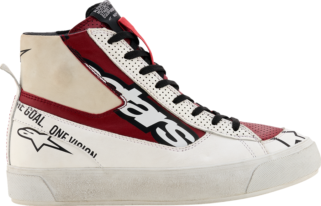 ALPINESTARS Stella Stated Flair Shoes - White/Rio Red - US 5.5