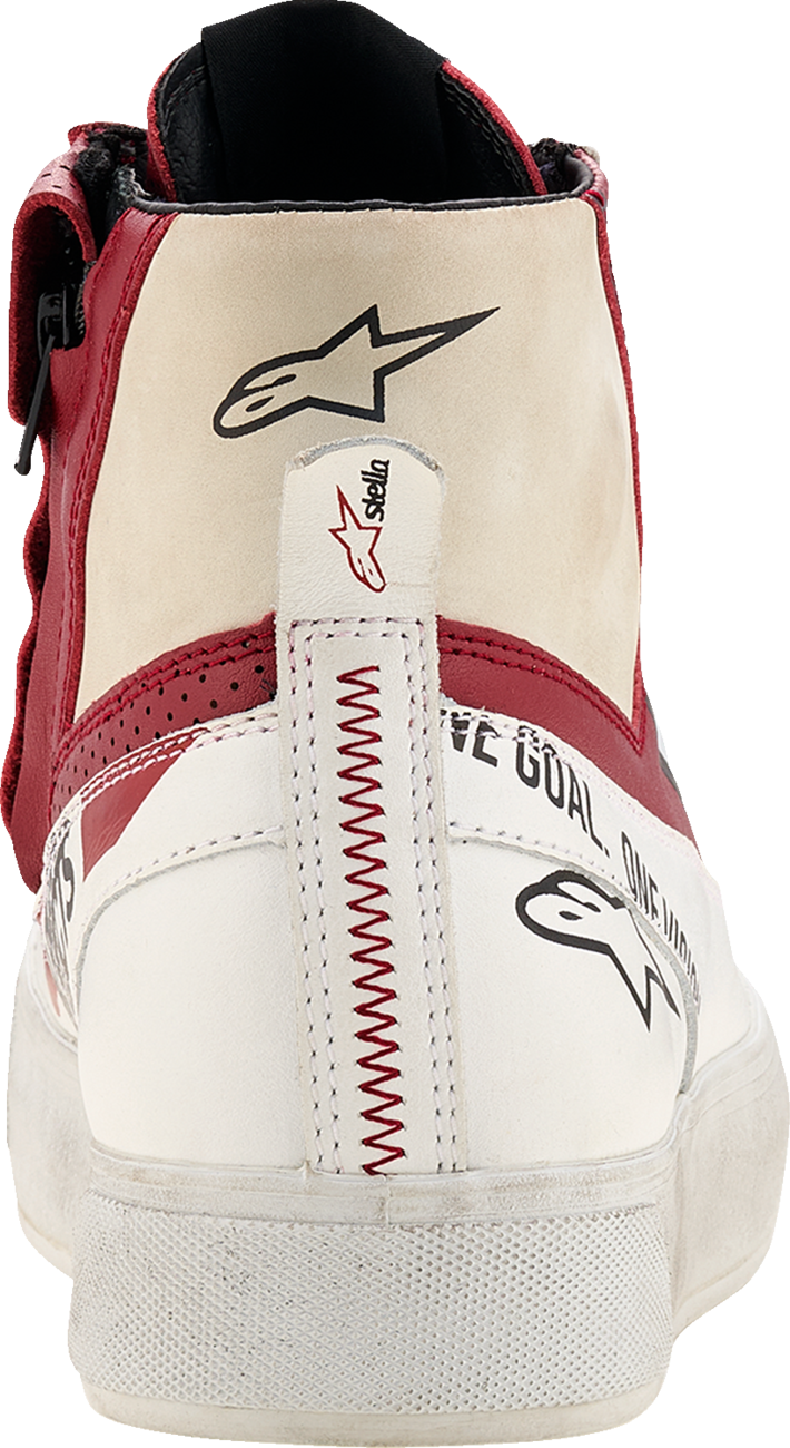 ALPINESTARS Stella Stated Flair Shoes - White/Rio Red - US 5.5