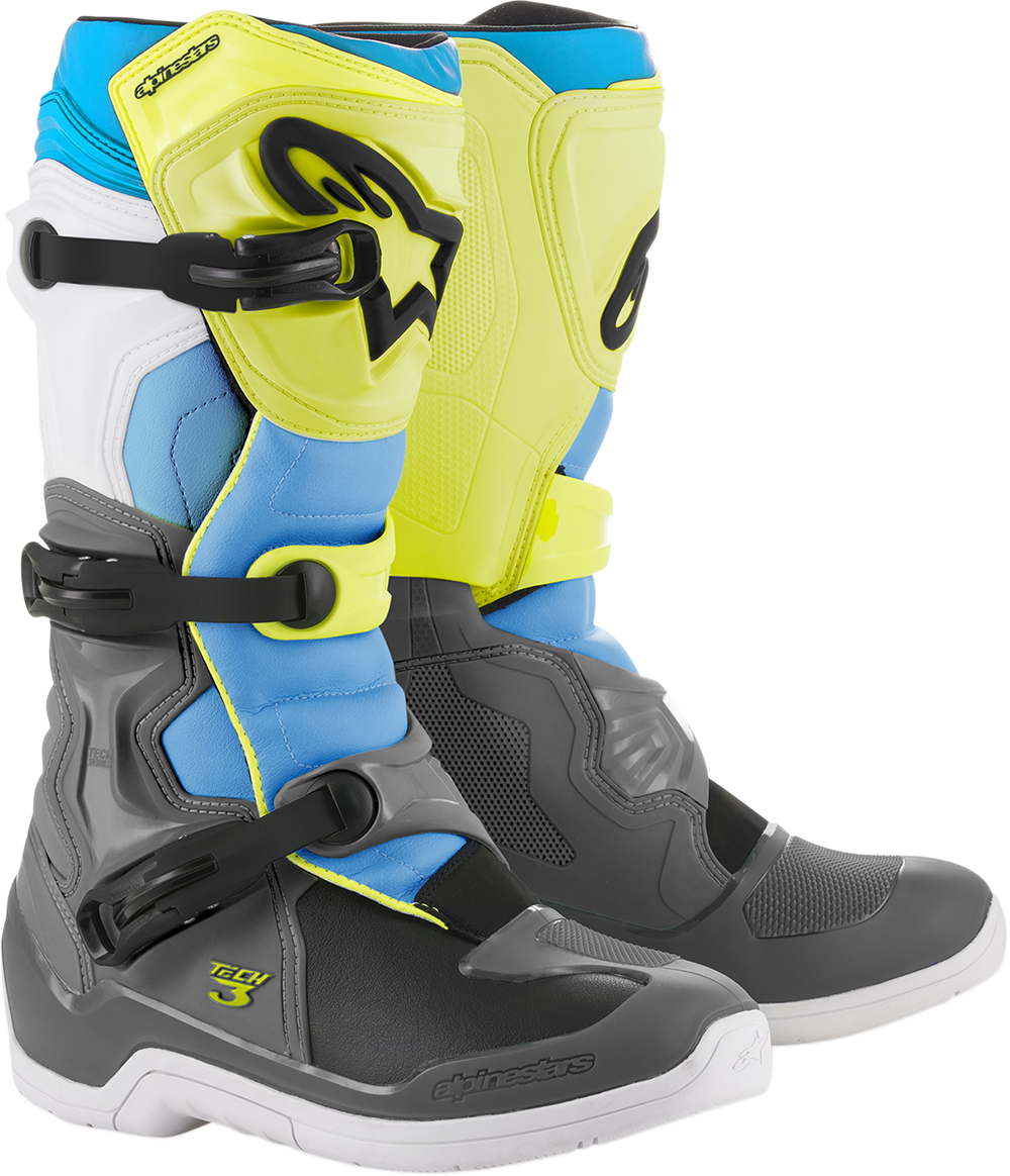 ALPINESTARS Tech 3 Boots - Black/White - US 16 / EU 52