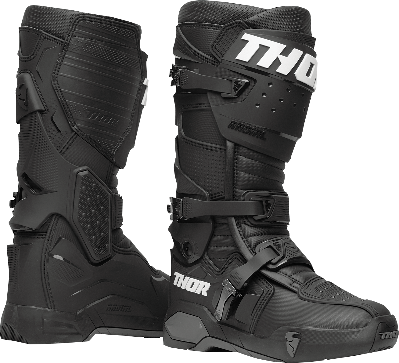 Thor Radial Black Boots