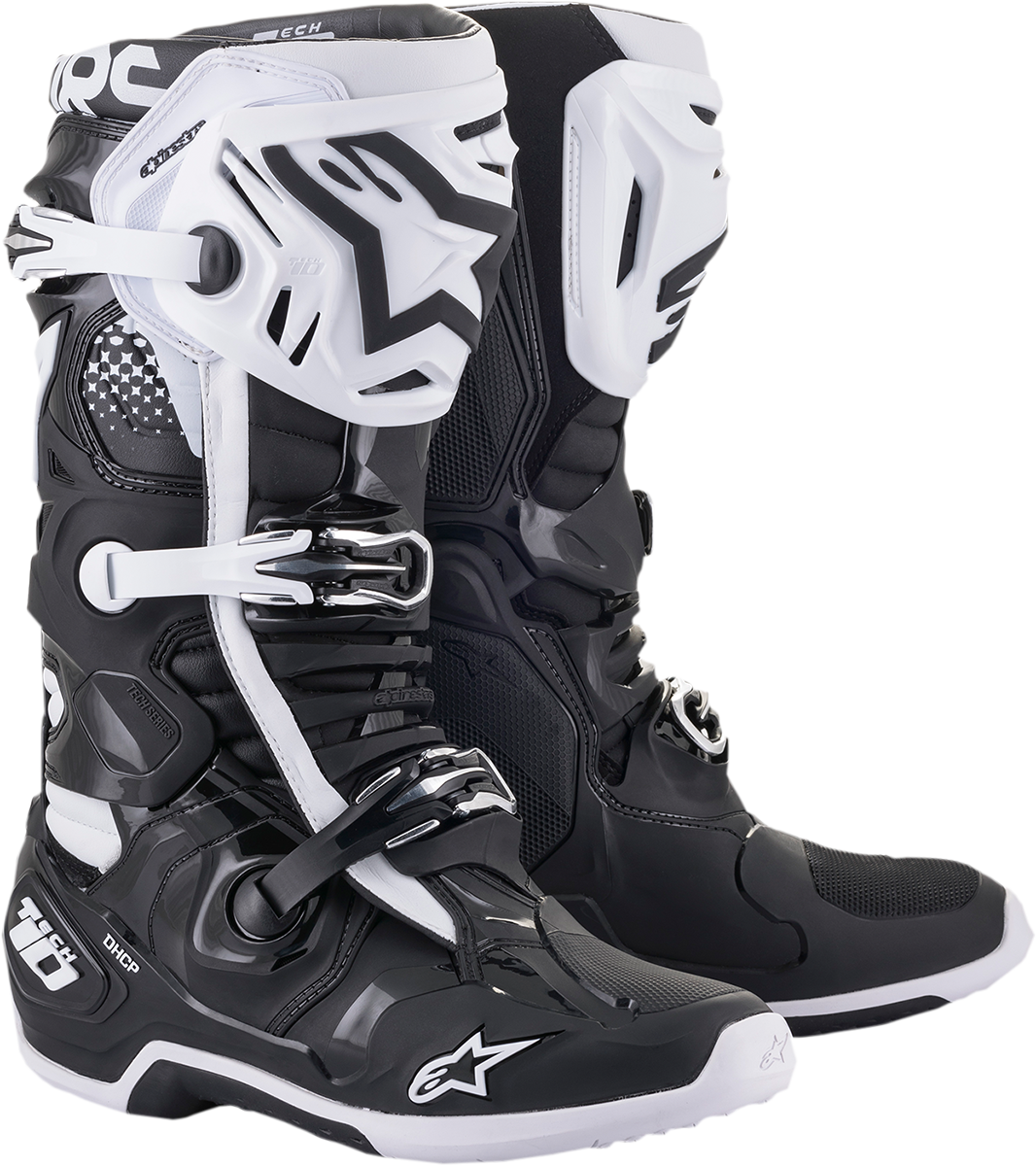 Alpinestars Tech 10 Boots - Black/White