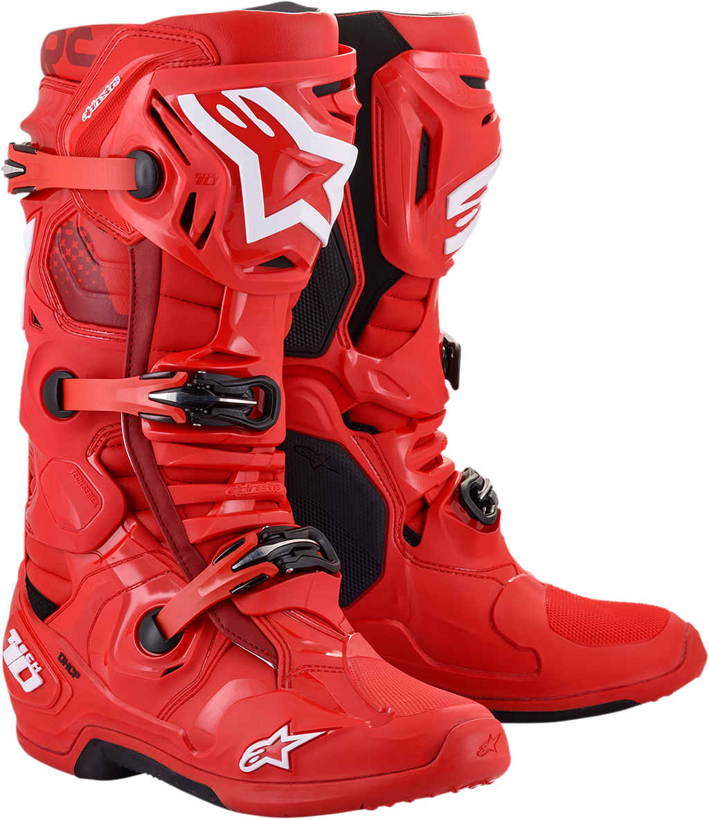 Alpinestars Tech 10 Boots - Red