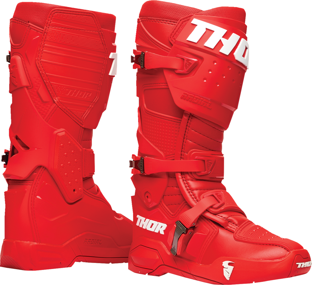 Thor Radial Boots - Red