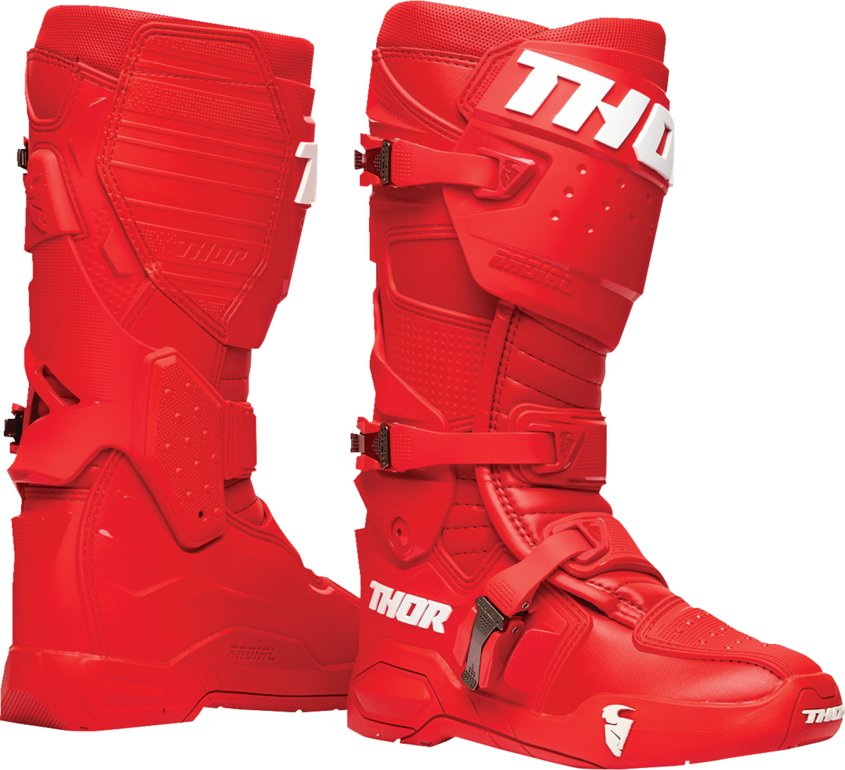 Thor Radial Boots - Red