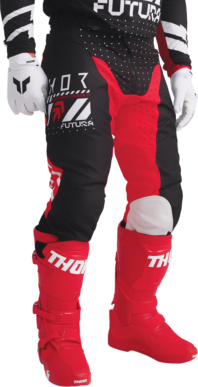 Thor Radial Boots - Red