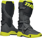 Thor Radial Gy/flo Boots - Yellow