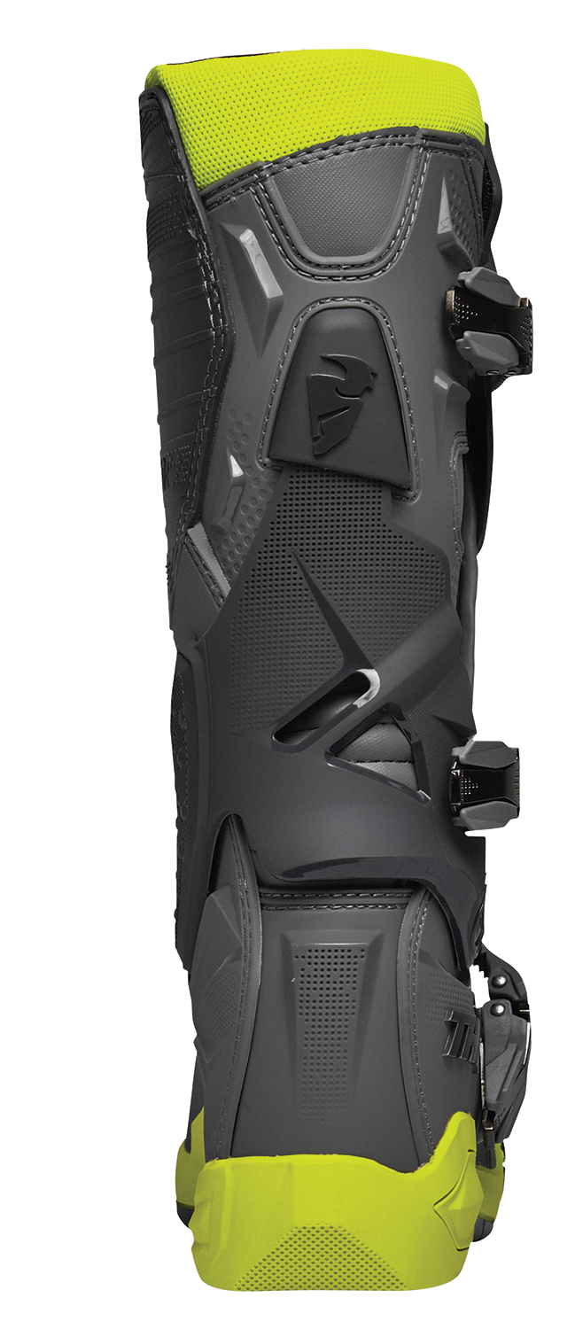 Thor Radial Gy/flo Boots - Yellow
