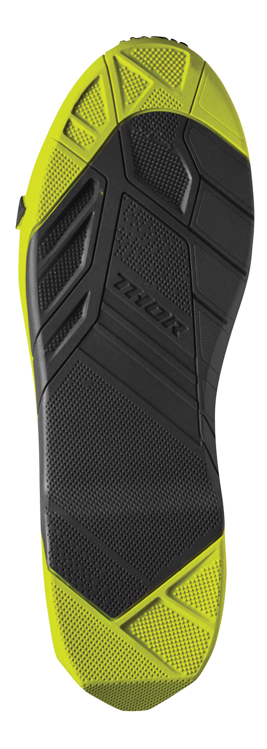 Thor Radial Gy/flo Boots - Yellow