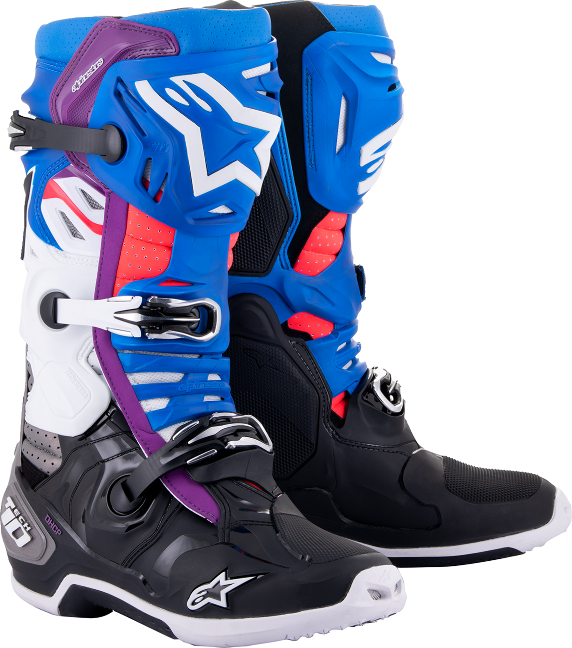 Alpinestars Tech 10 Supervented Boots - Blue/Black/White