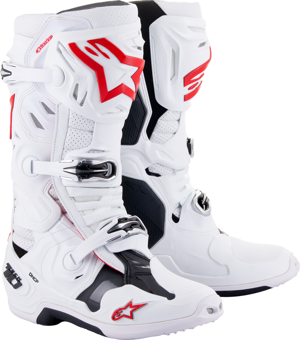 Tech 10 Supervented Boots - White/Red - US 12 / EU 47 (1)