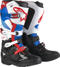 Tech 7 Enduro Drystar® Boots - Black/White/Blue/Red - US 8 / EU 42 (1)
