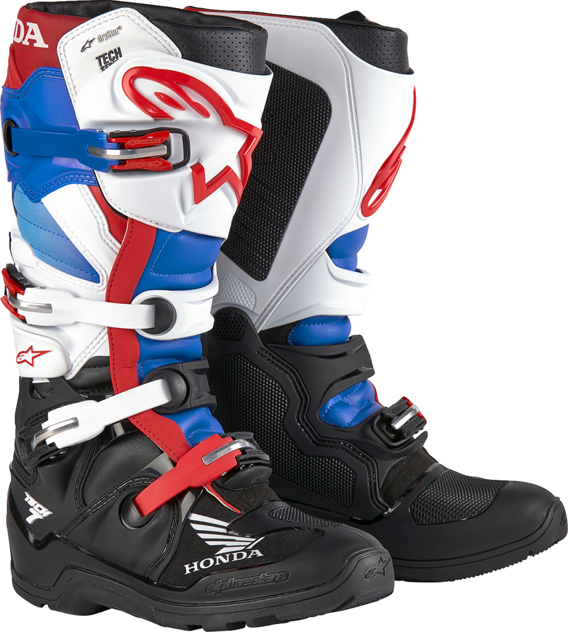 Alpinestars Tech 7 Enduro Drystar® Boots - Black/White/Blue/Red