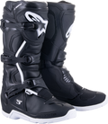 ALPINESTARS Tech 3 Enduro Waterproof Boots - Black/White - US 8 / EU 42