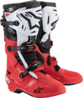 Tech 10 Enduro Boots - Bright Red/Black/White - US 14 / EU 49.5 (1)