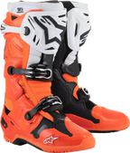 Tech 10 Enduro Boots - Fluorescent Orange/Black/White - US 7 / EU 40.5 (1)